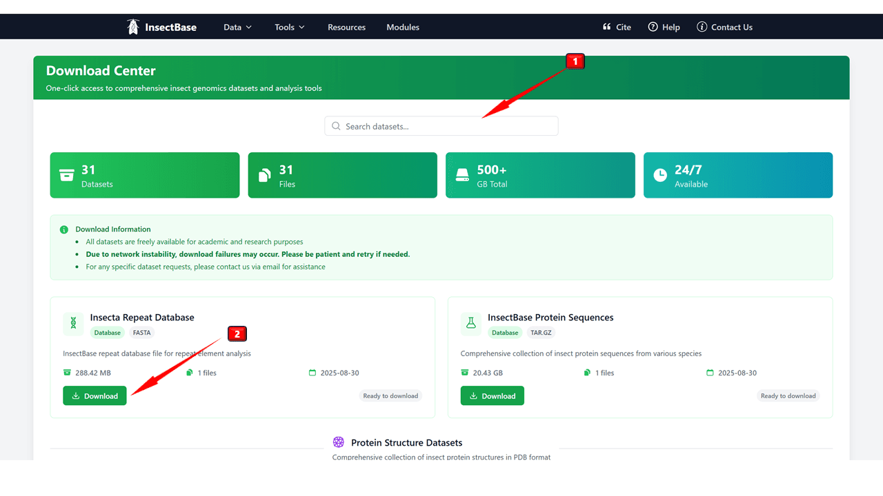 Download Module Interface